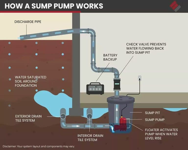 How a Sump Pump Works