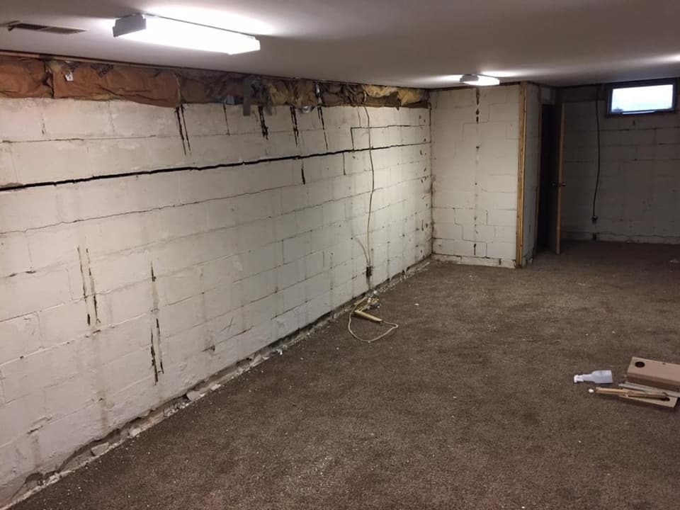 Bowing Basement Wall: How To Fix And Repair Cost