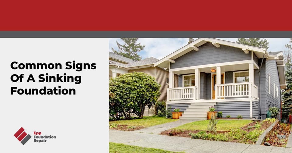 Common Signs Of A Sinking Foundation
