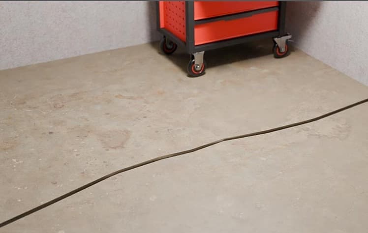 Should I worry about cracks in garage floor?