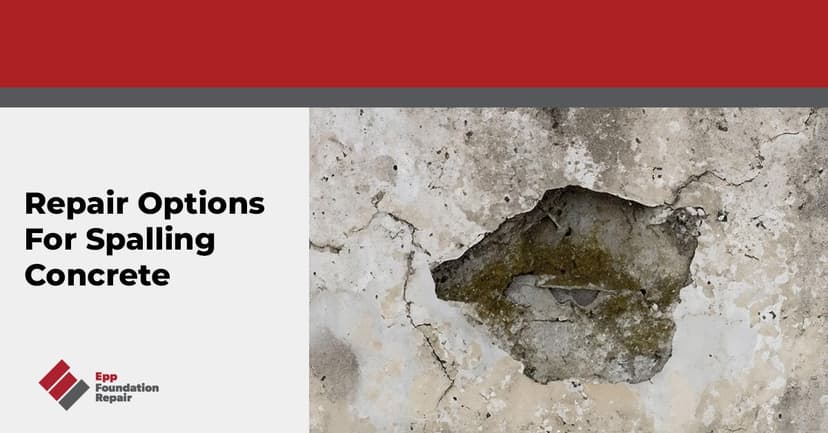 spalling concrete