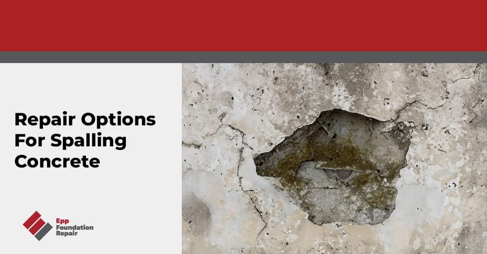 spalling concrete