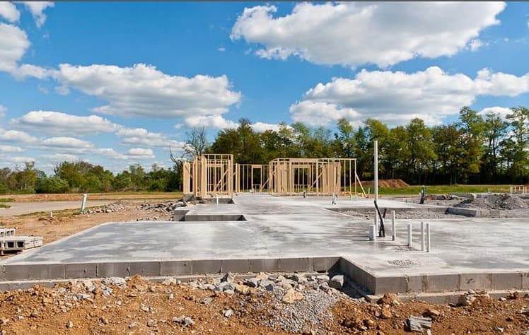 What is a slab foundation?