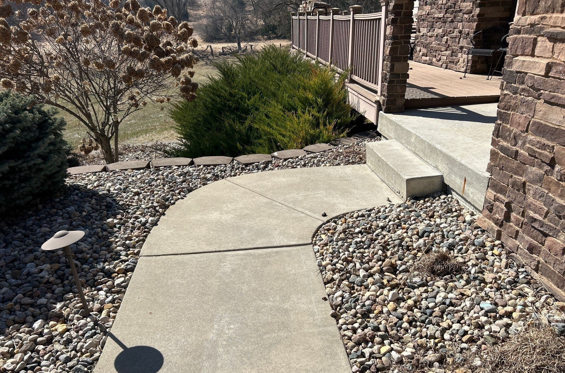 Sioux City, Iowa. Concrete Leveling