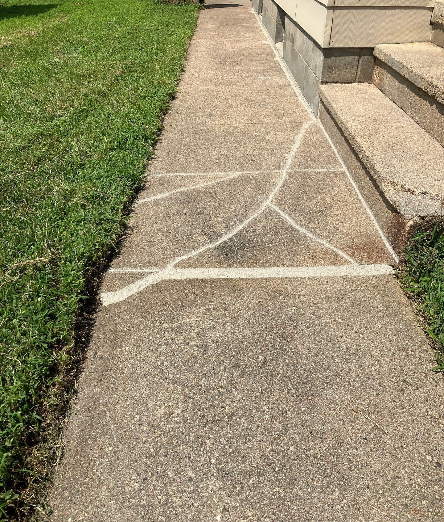 Crete, NE. Concrete Leveling
