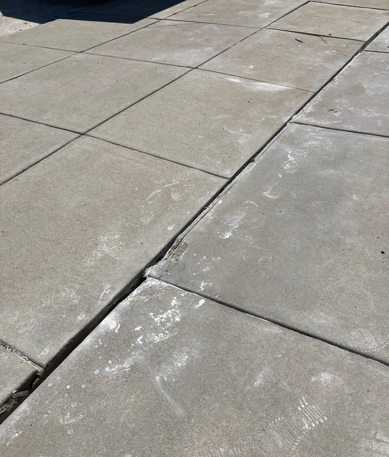 Lincoln, NE. Concrete Leveling