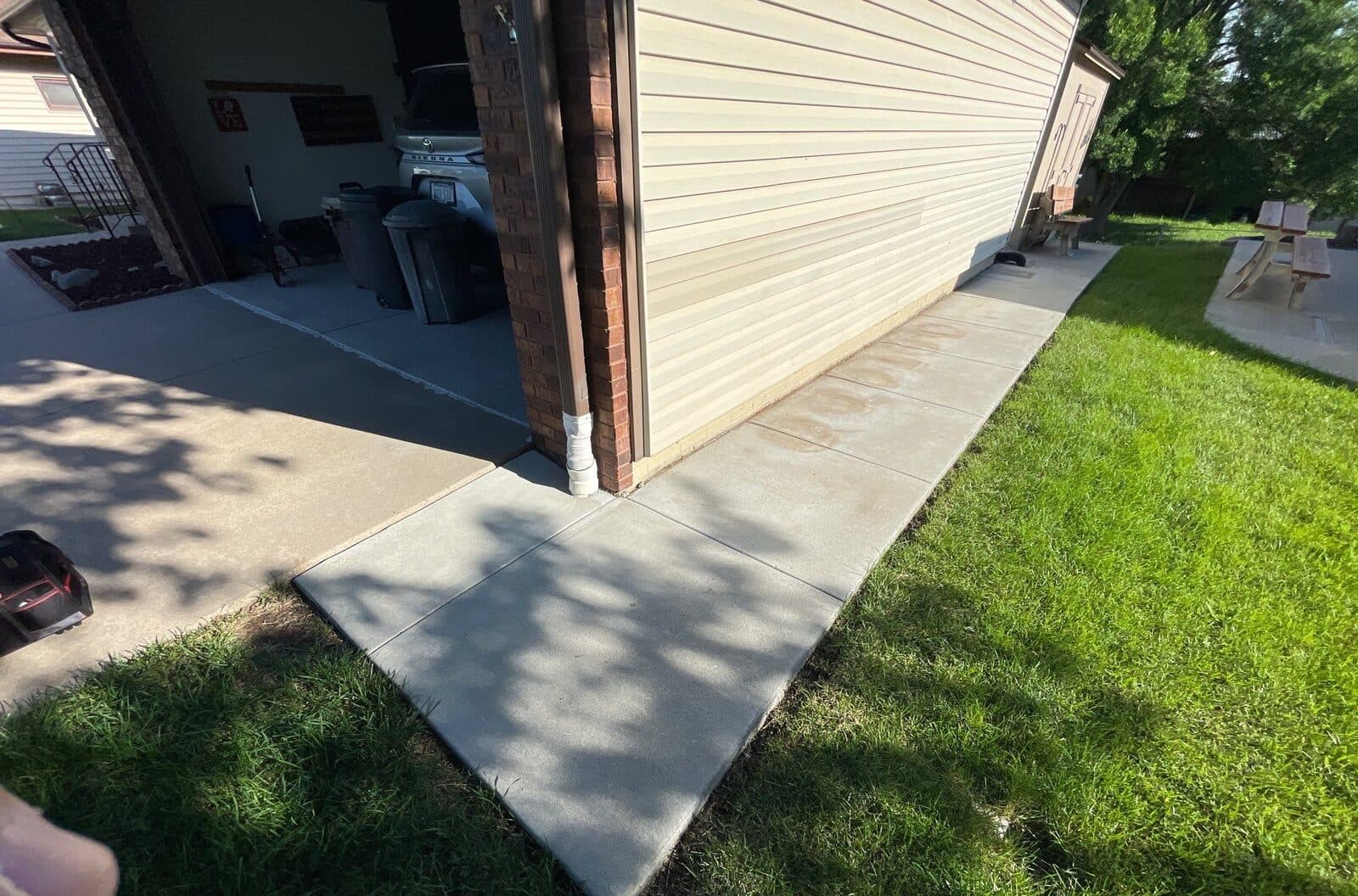 Lincoln, NE. Concrete Leveling