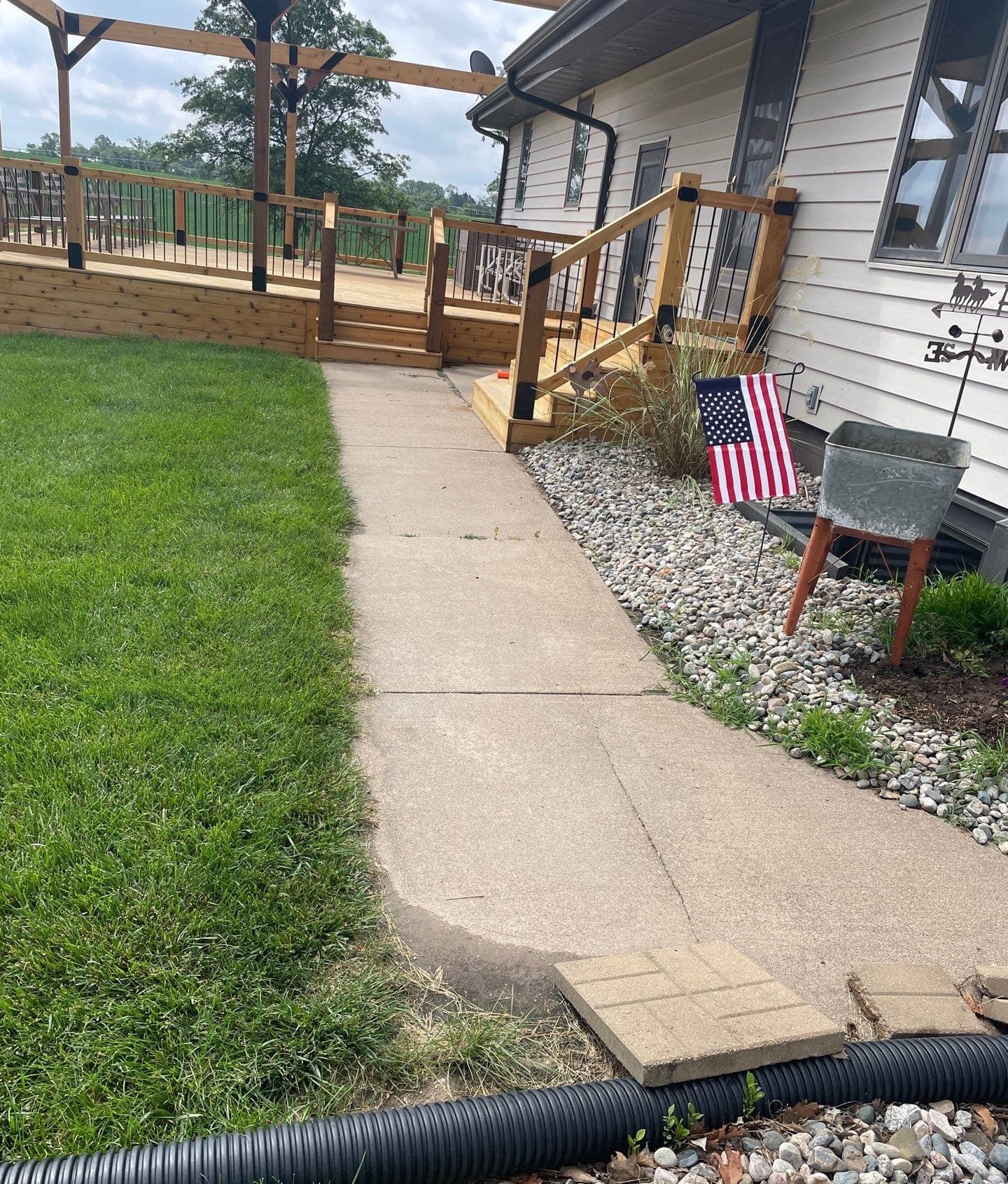 Firth, NE. Concrete Leveling