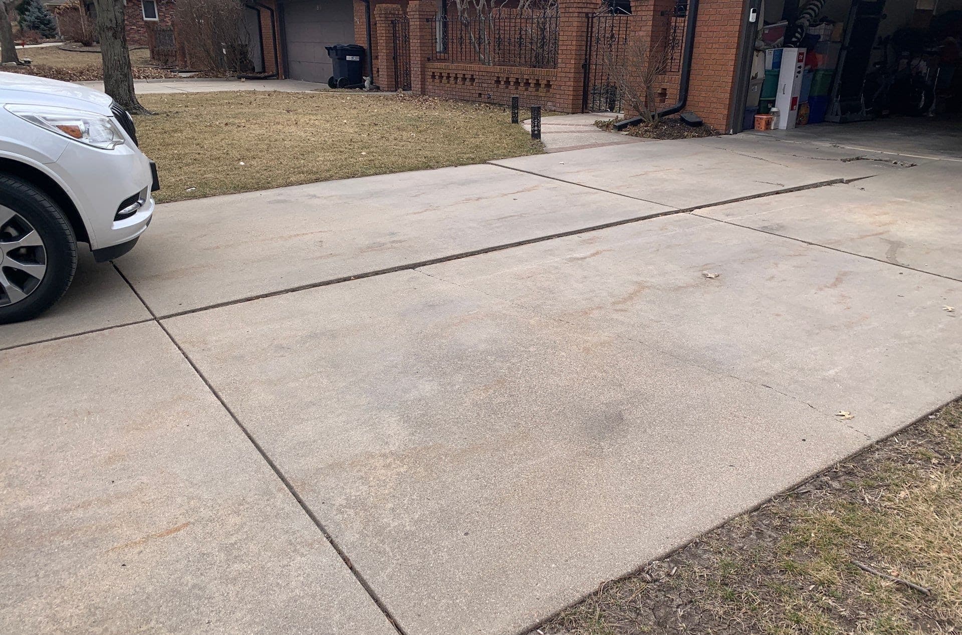 Lincoln, Nebraska. Concrete Leveling