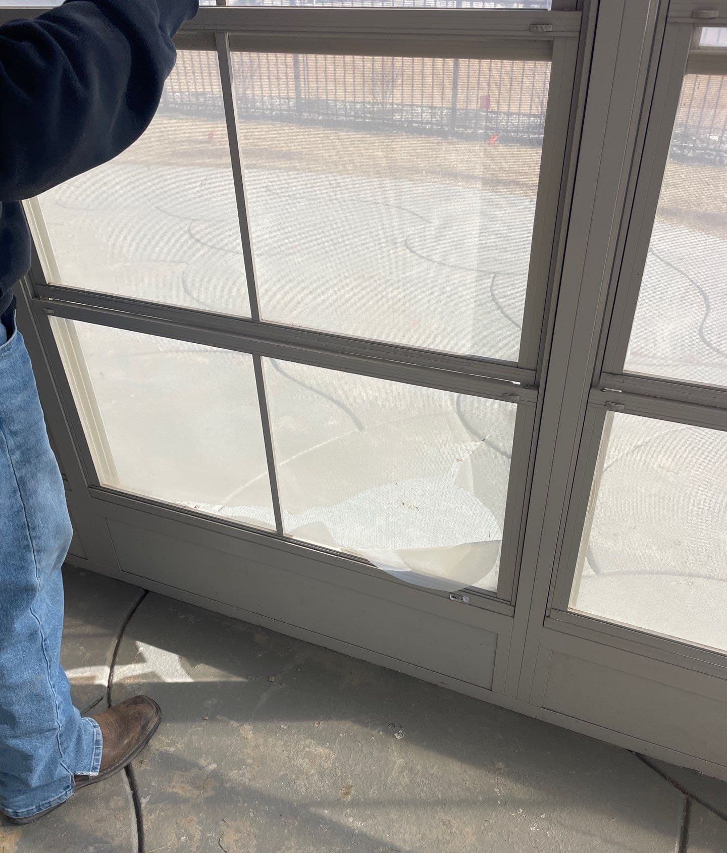 Early warning signs of cracks in floor tiles and grout on a Midwest home