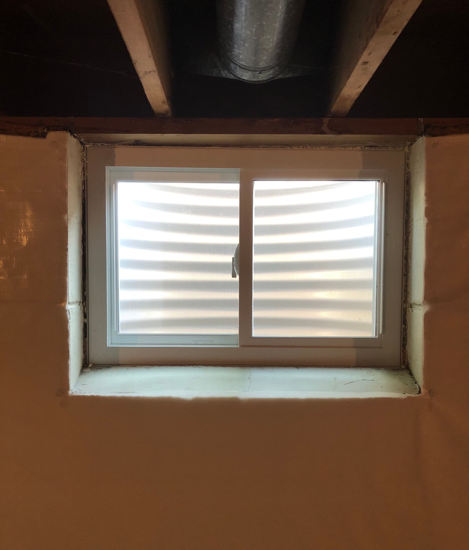 Early warning signs of condensation on windows on a Midwest home