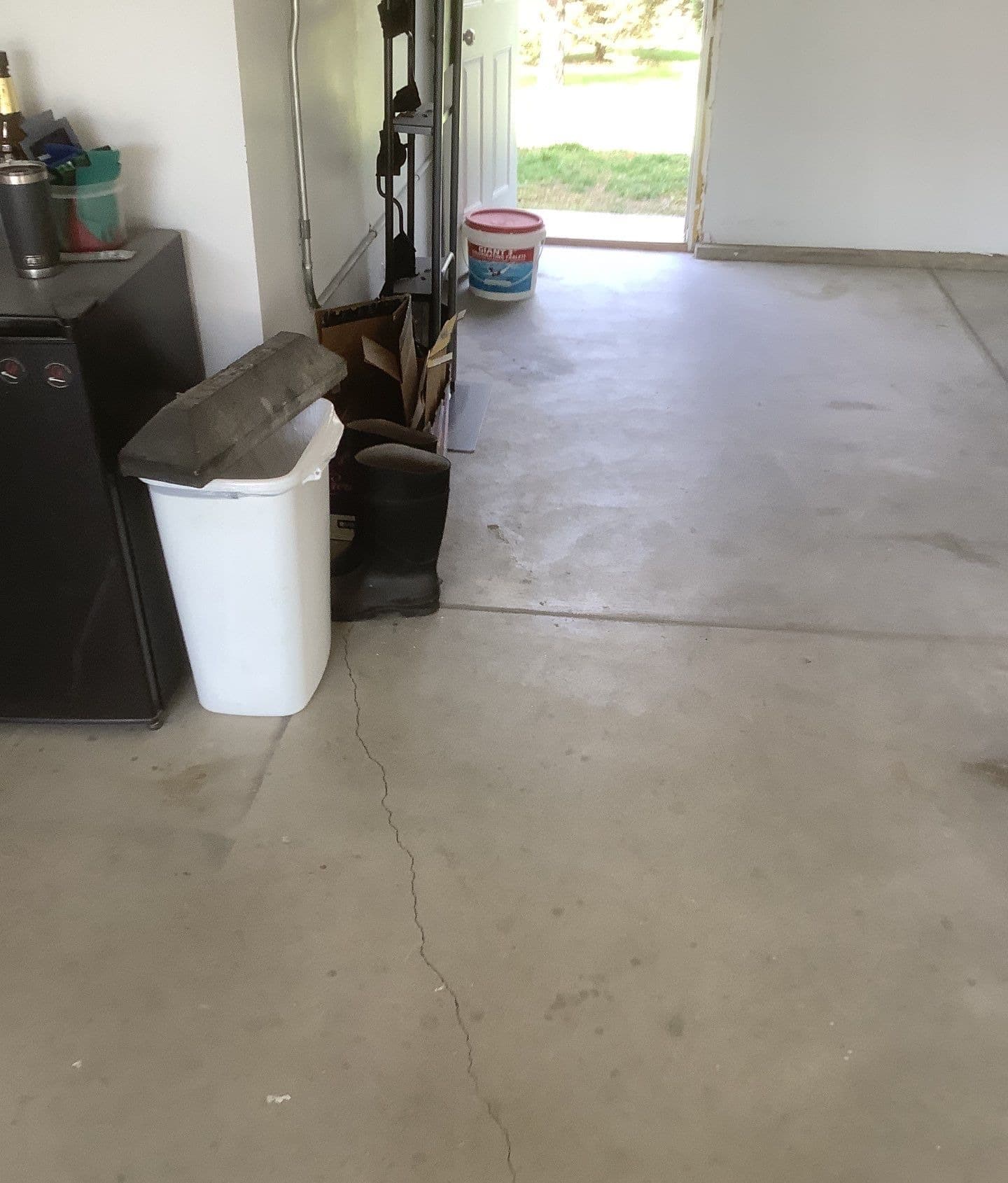 Underlying cause of concrete floor cracks diagnosed by cause, not by width alone in Midwest homes