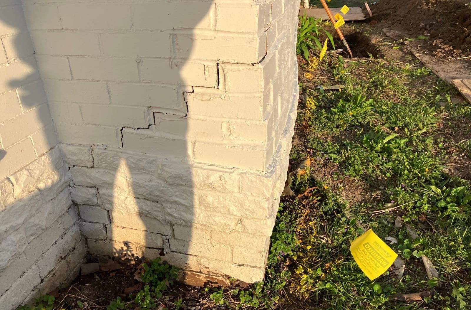 Cracked Brick Veneer Diagnosed and Stabilized diagnosed by Epp Foundation Repair