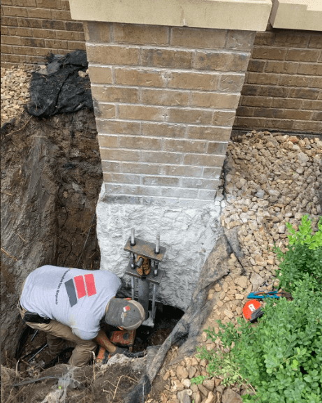 Push Piers explained by Epp Foundation Repair