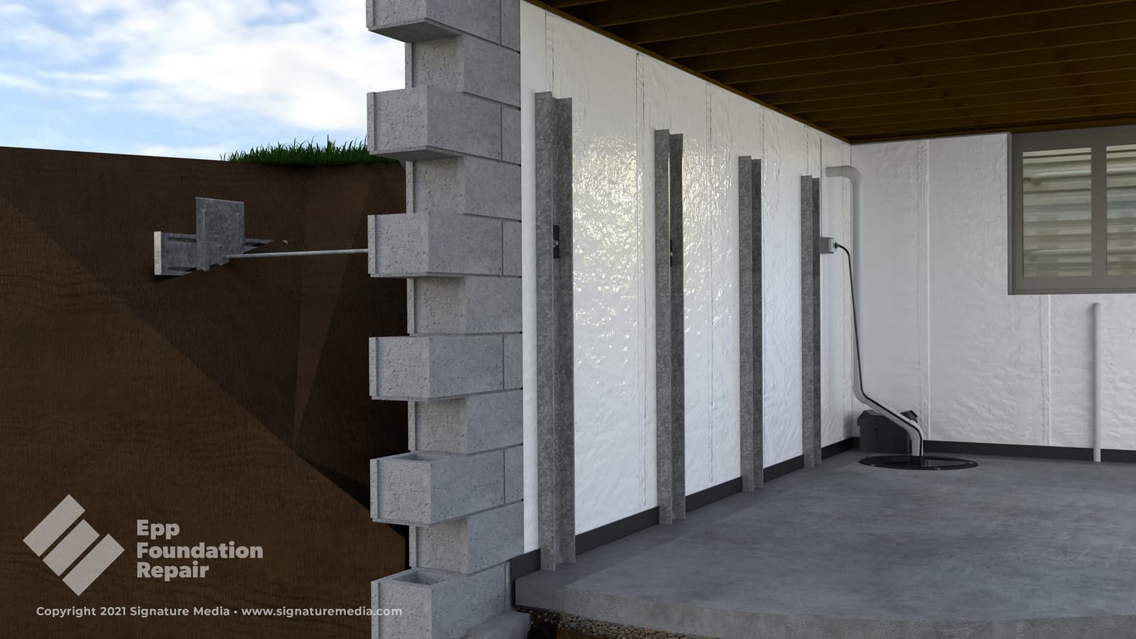 Basement Vapor Barriers explained by Epp Foundation Repair