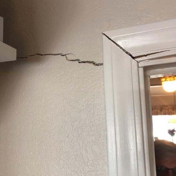 Early warning signs of gaps around windows and doors on a Midwest home