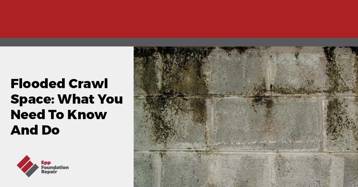 Early warning signs of crawl space mold on a Midwest home