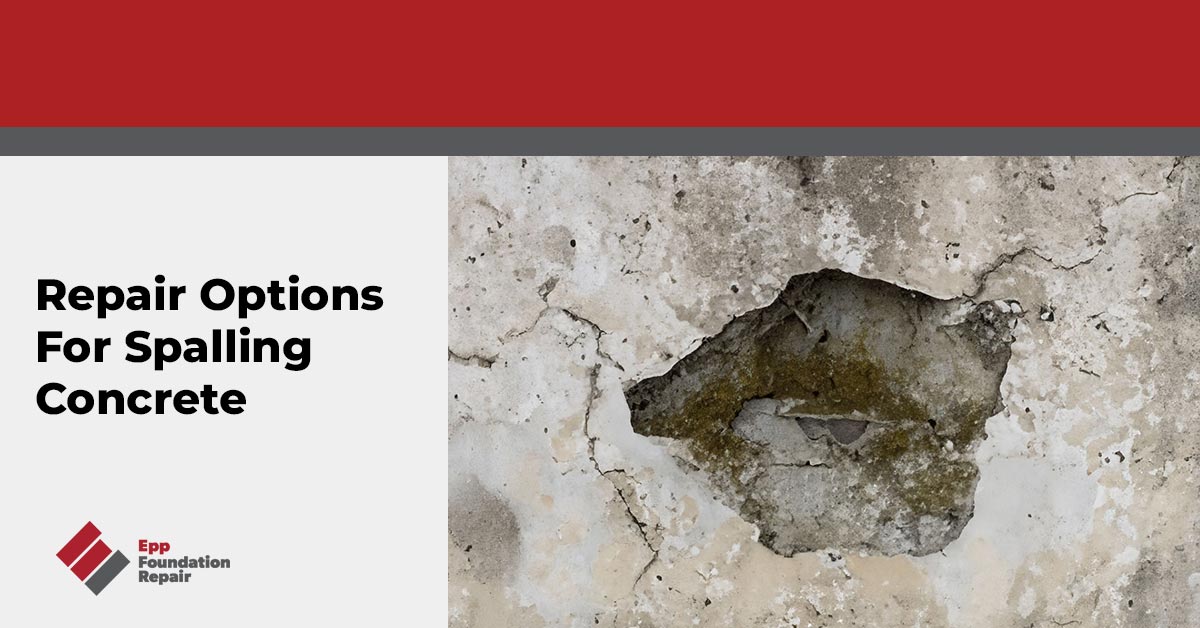 spalling concrete