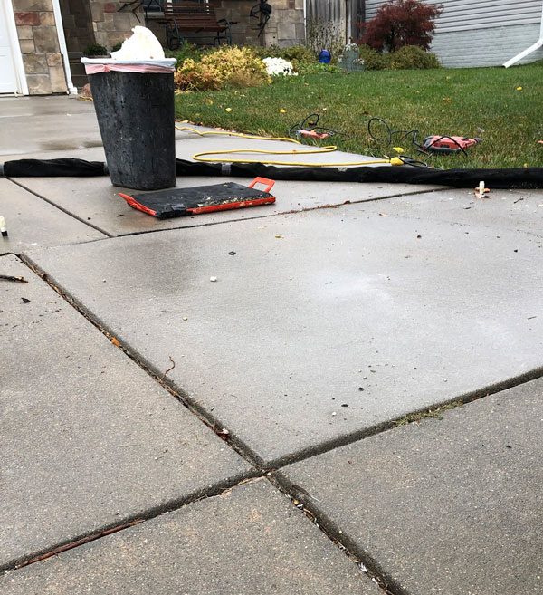 While a homeowner can repair minor cracks in a driveway, most repairs should be handled by an expert to ensure lasting solutions and avoid further damage.