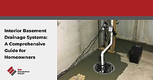 interior basement drainage system